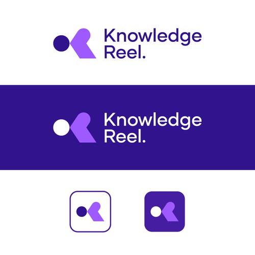 Abstract Knowledge & Play Concept for Knowledge Reel Branding