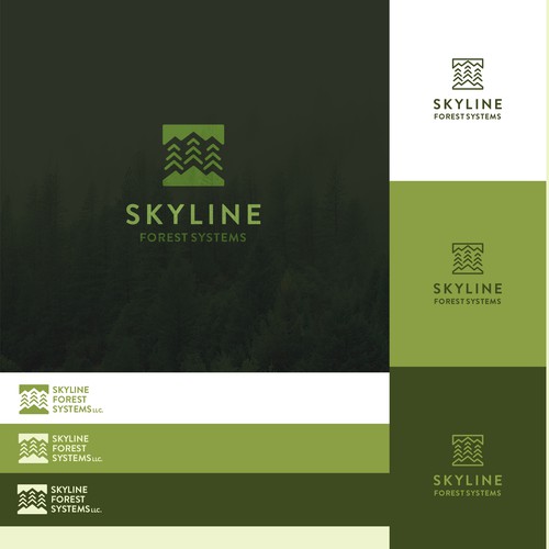 skyline simplistic design