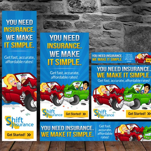 Need Car Insurance Banner Ads That Convert Viewers Into Buyers!