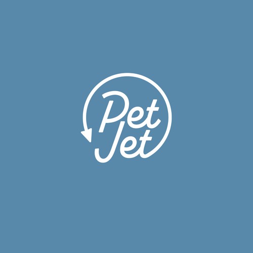 Pet Jet Simple Blue