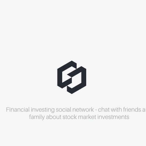 Financial investing social network Logo