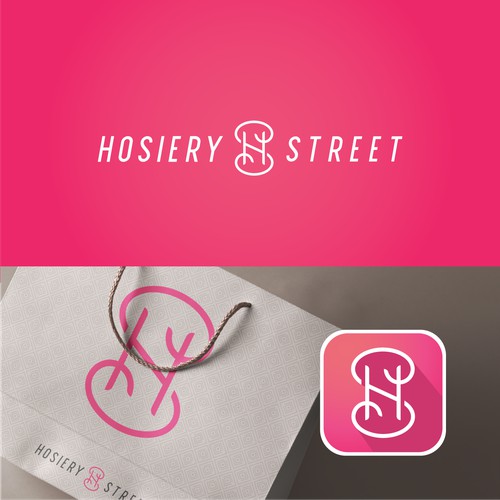 Logo concept for Hosiery website