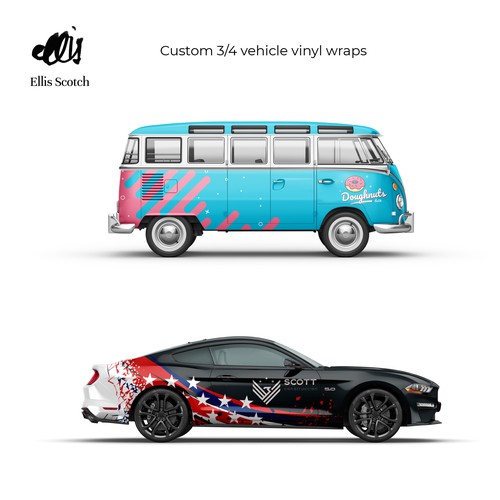 Custom Vehicle Vinyl Wraps