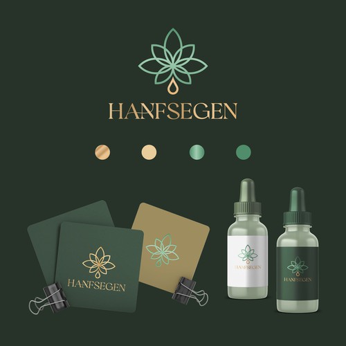Luxury logo for hemp products