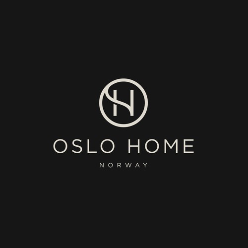 Logo for luxury home decor Oslo Home