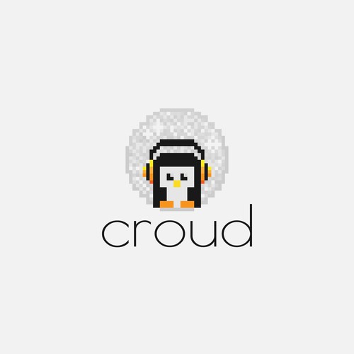 Modern brand mascot for nightlife enthusiasts