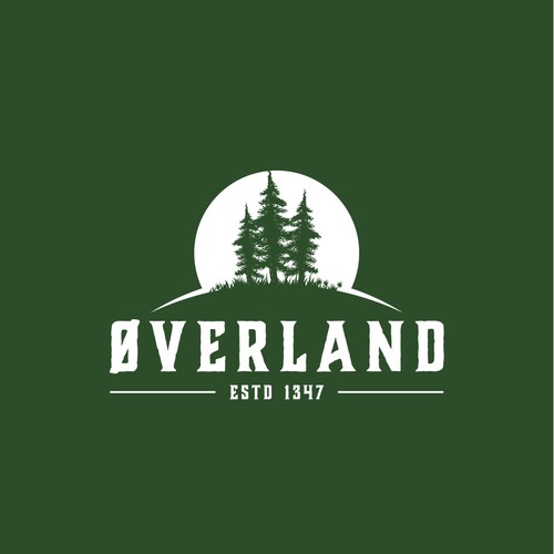 Initial logo concept for Overland
