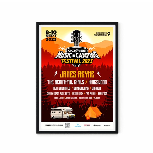KickAss Music Fest Poster
