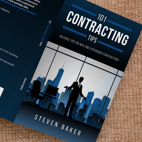 "101 Contracting Tips" book cover design