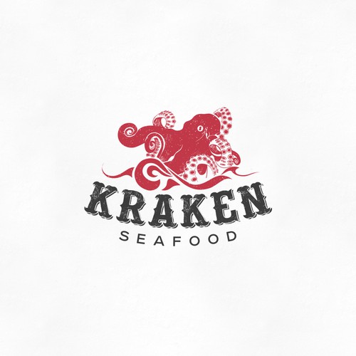 create a seafood brand logo