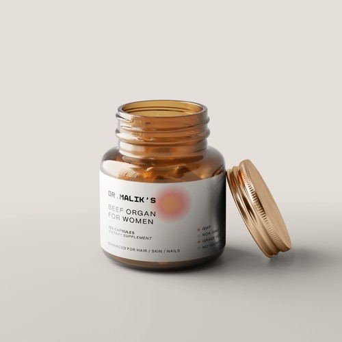 Supplement Label Design