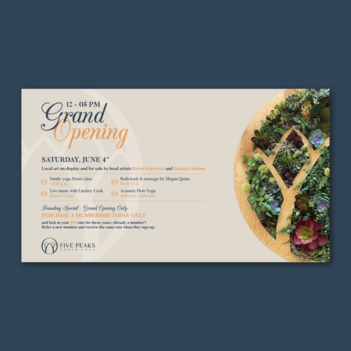 Grand Opening Invitation