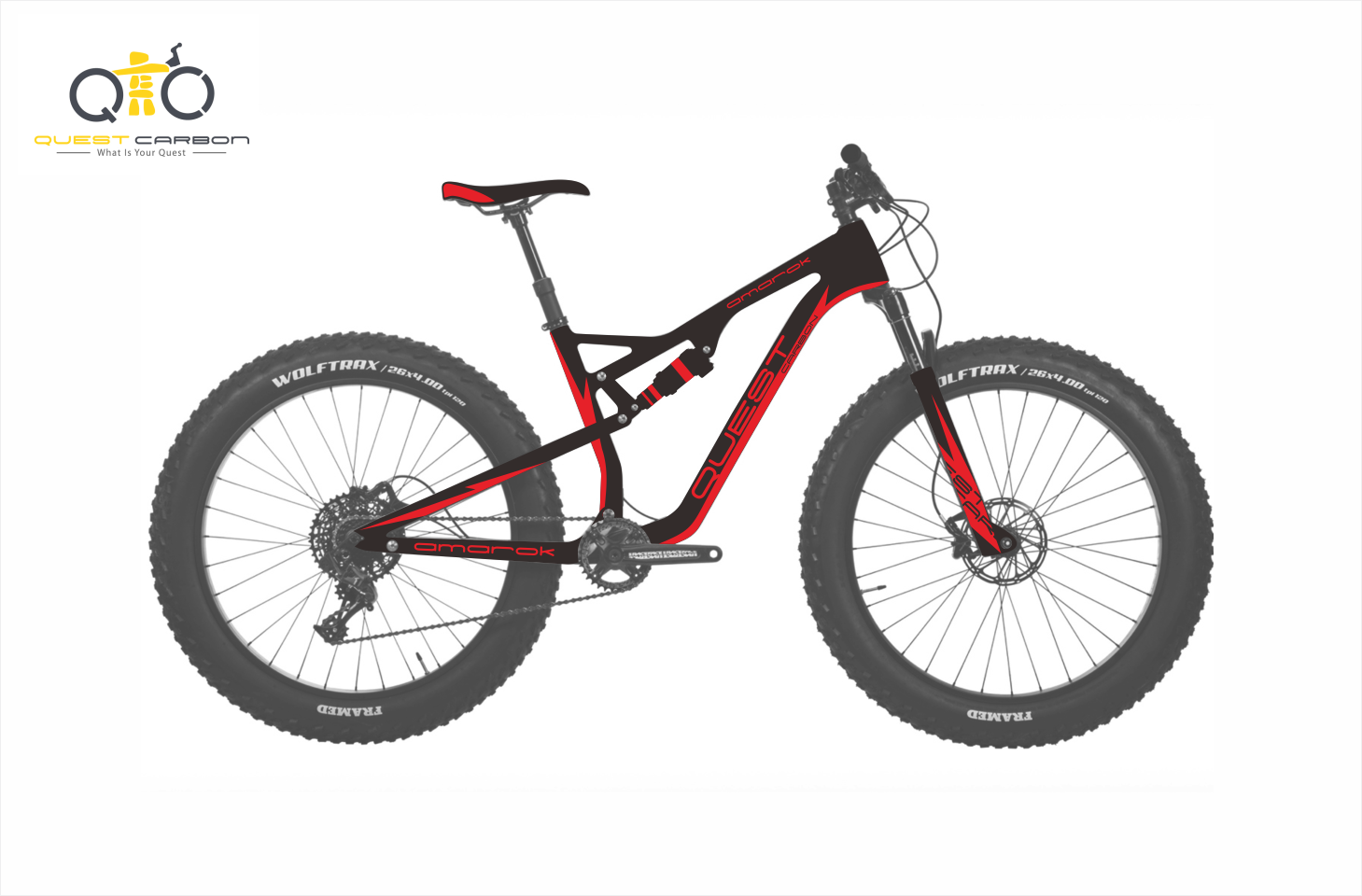 Applying my new brand to my fat bike models