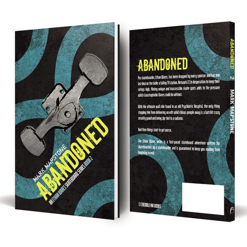 Skate-themed Fiction Book Cover