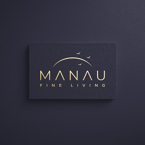 Masculine logo for Real Estate & Mortgage