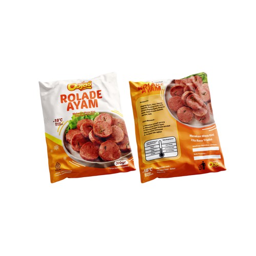 Chicken Rolade Packaging Design