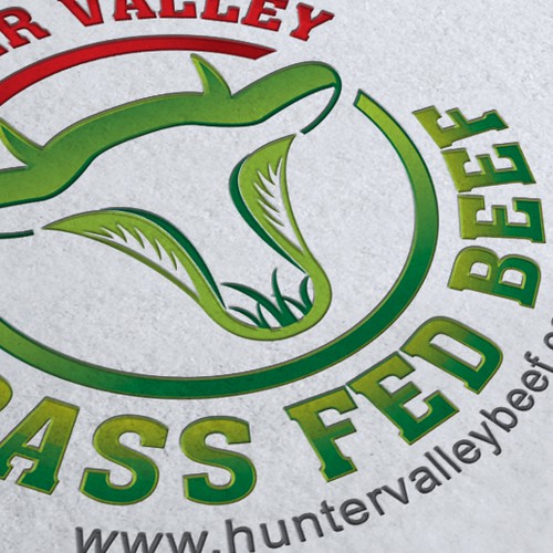 Create the next logo for Hunter Valley Grass Fed Beef
