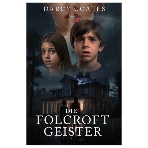 horror thriller book cover design