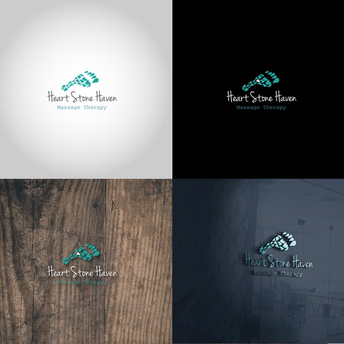 Massage therapy logo