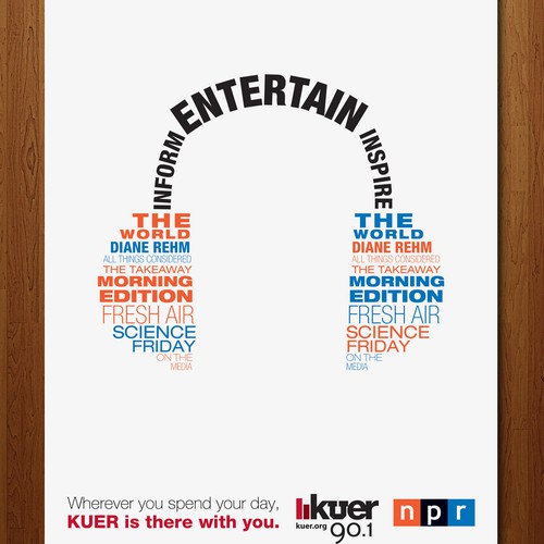 Advertisement for KUER 90.1