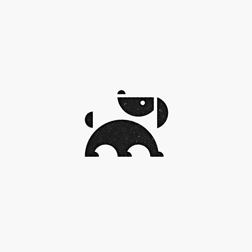 Stylish logo for a dog trainer business
