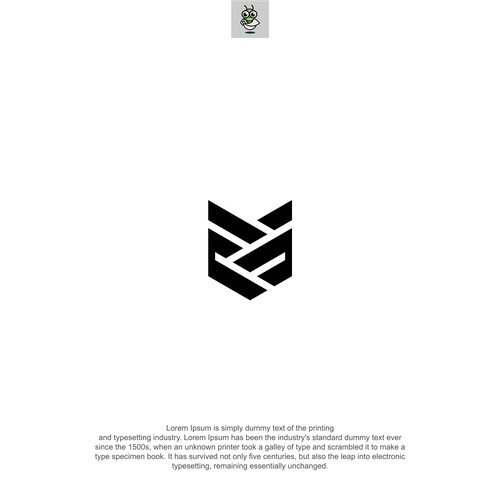 Logo Abstract letter E & G
