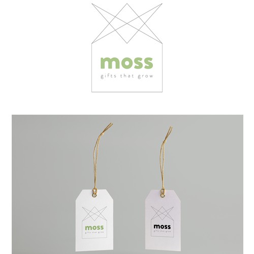 Logoentwurf «moss – gift that grow