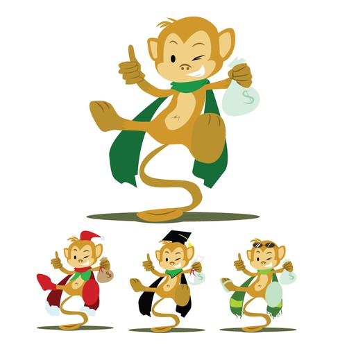 Super Money Monkey needs a new art or illustration