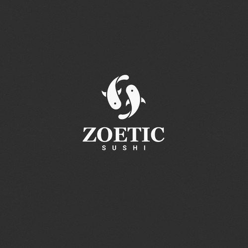 Logo design for Zoetic Sushi