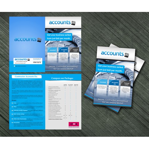 Accounts Etc needs a new brochure design