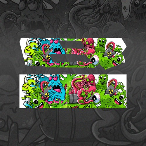 SLIME GUN ARTWORK! Graffiti style design required for cool kids slime gun product