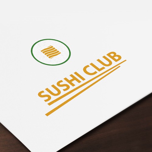 Sushi Club Logo Design