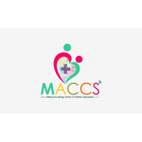 Create a vibrant, professional yet child-friendly logo for a world-class paediatric practice