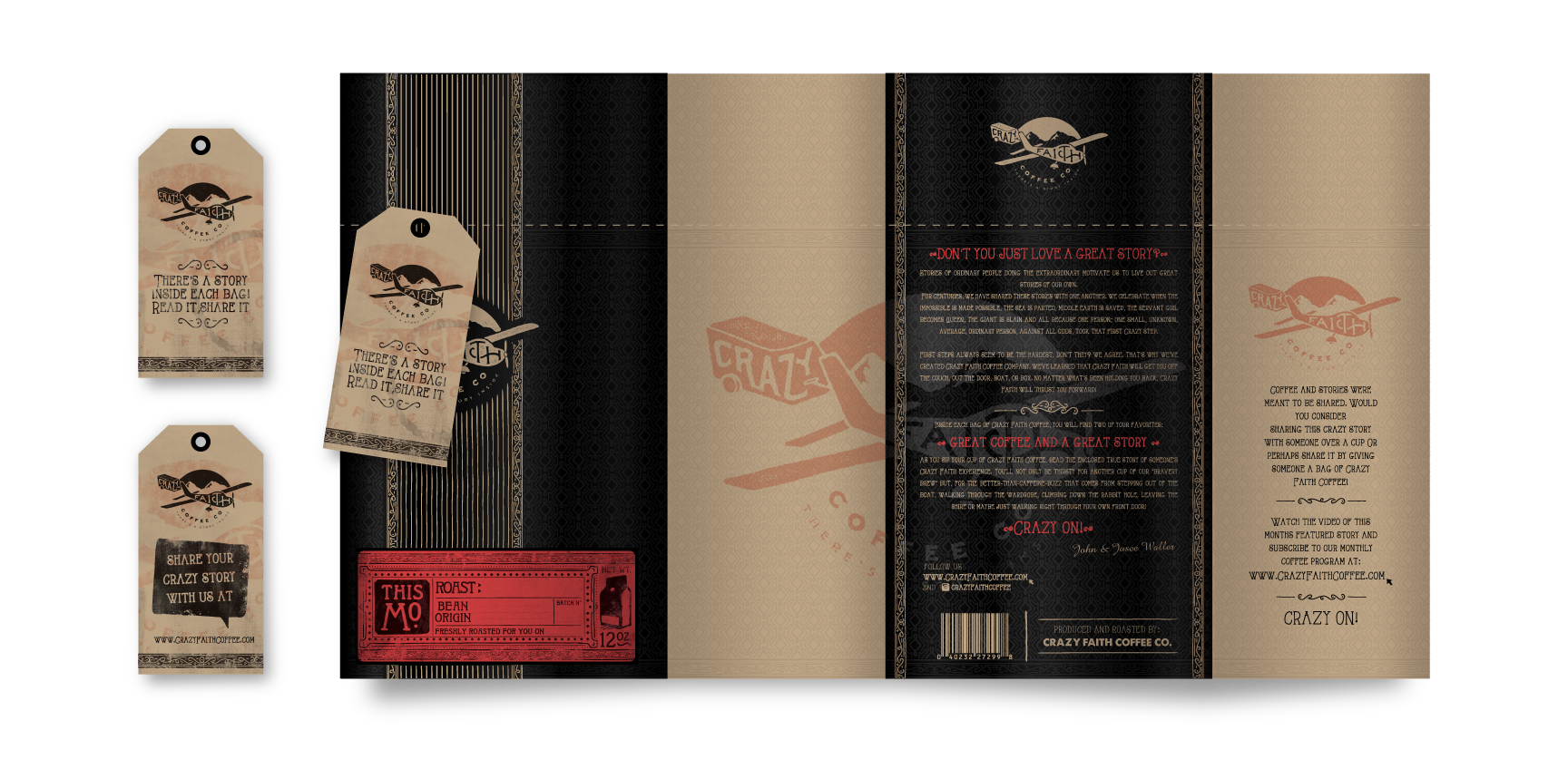 Killer coffee bag design for new company