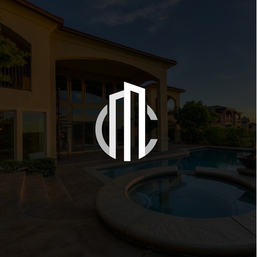 Exclusive "CM" Real Estate logo