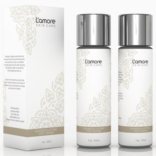 L'amore Skin Care Packaging