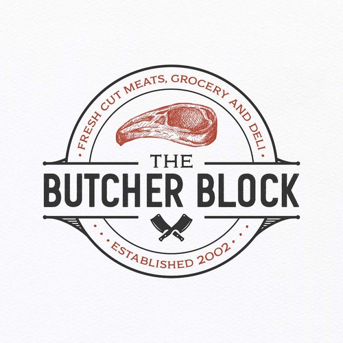 Logo for butcher shop