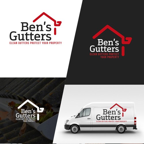 Ben's Gutters Logo