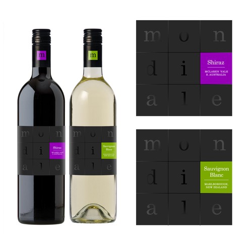Mondiale Wine Label Series 3