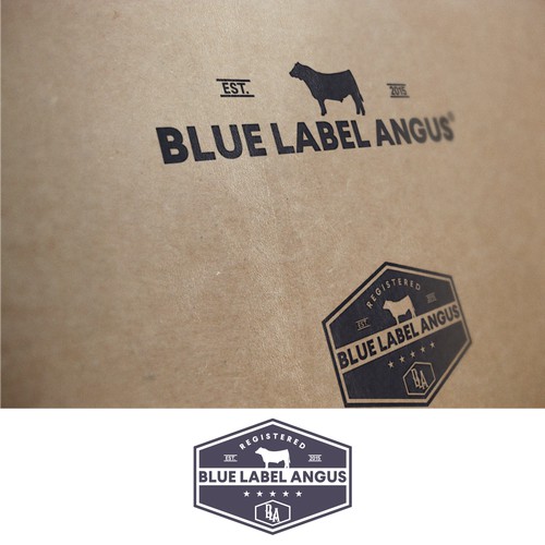 Vintage ranch logo to create a sustainable brand