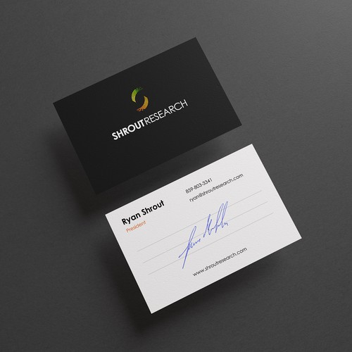 Business Card for Shrout Research