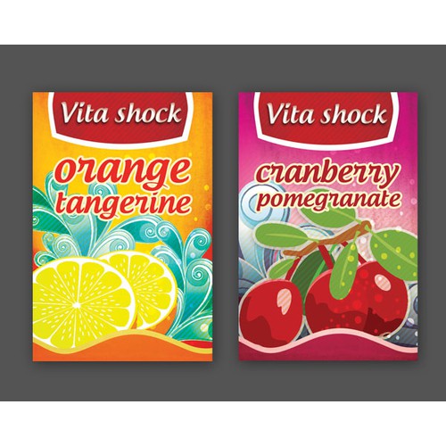 New fountain beverage product label