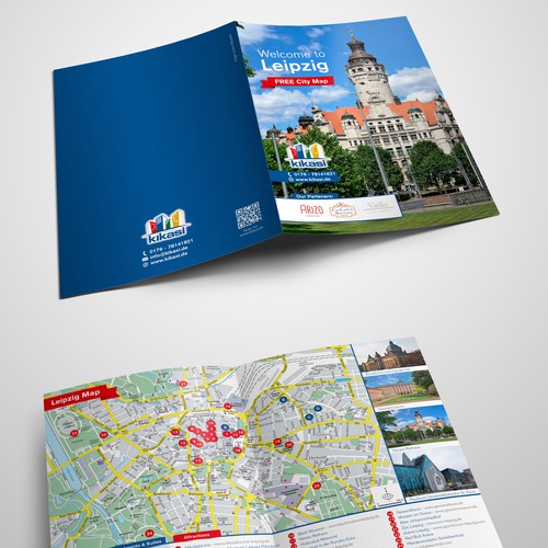 Free giveaway city map Brochure