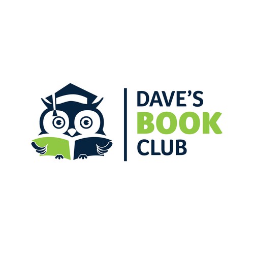 Logo Design for Dave's Book Club
