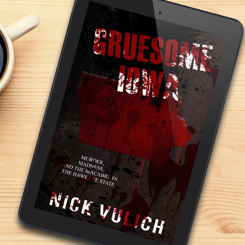 Dark eBook cover concept for Crime Book