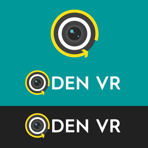 Oden VR logo design