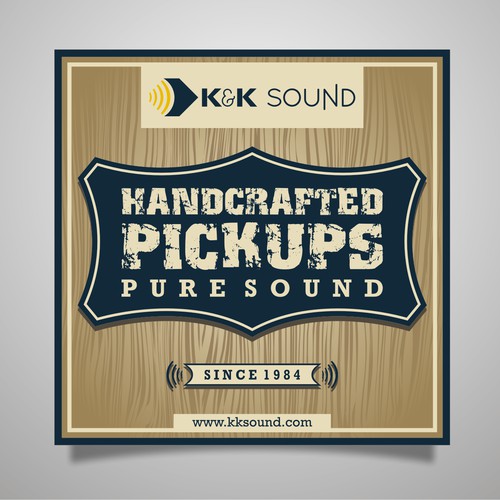 K&K SOUND STICKER DESIGN