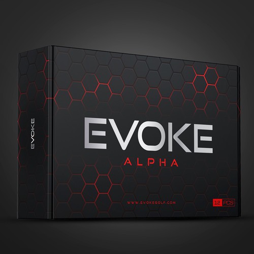 EVOKE BOX OF GOLF BALLS