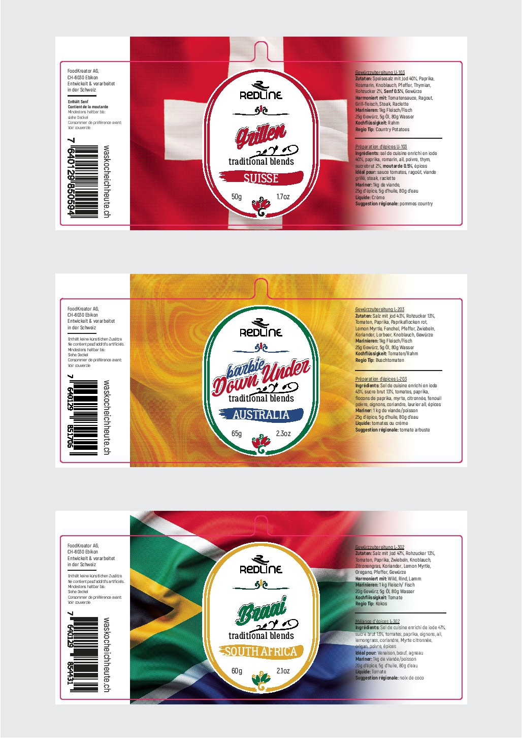 Labels for beer packaging