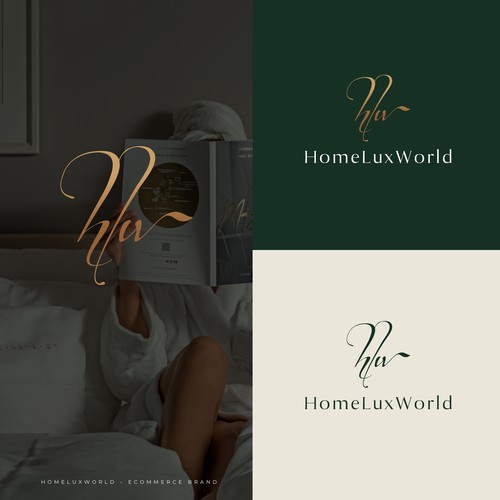 Logo concept for ecommerce brand